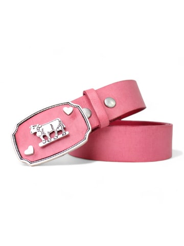 FRONHOFER Damen Trachtengürtel in Rosé