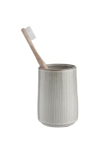 Butlers Zahnputzbecher HENLEY 4er-Set in Grau