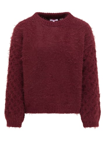 myMo Strickpullover in Bordeaux