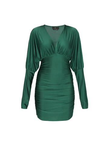 faina Women Dress in dark green