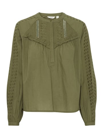 b. young BYIULIA BLOUSE - LIGHT WOVEN Loose fit in Olive Night