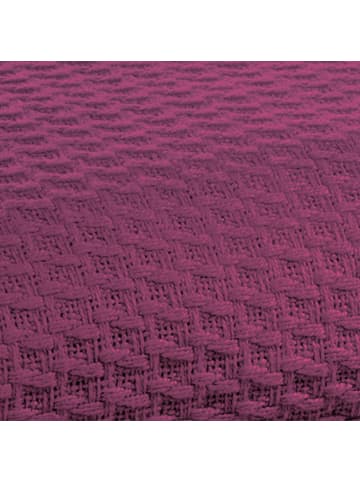 Erwin Müller Baumwolle Sommer-Decke 2er-Pack Siena in beere