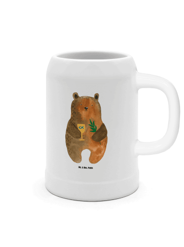 Mr. & Mrs. Panda Krug Bär Konfirmation ohne Spruch in Weiß