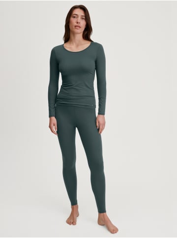 Calida Shirt in deep emerald green