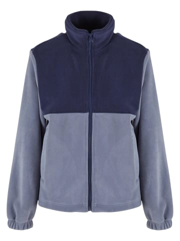 Urban Classics Urban Classics Ladies Double Polarfleece Jacket in navy/cloudsky