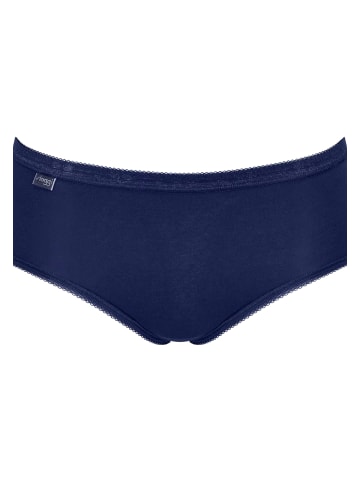 Sloggi Slips 'Basic+ Midi' 3er Pack in blau