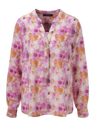 Aniston CASUAL Schlupfbluse in vanille-pink-rosa-gelb-curry-beere-rauchblau