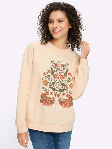 Heine Sweatshirt in champagner
