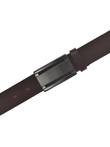 Vanzetti Gürtel Leder in dark brown