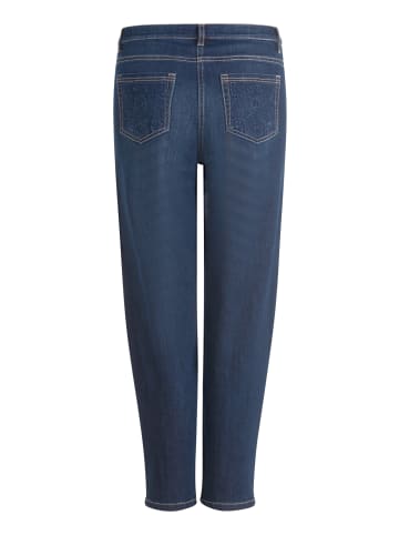 Betty Barclay Casual-Hose unifarben in Dark Blue Denim