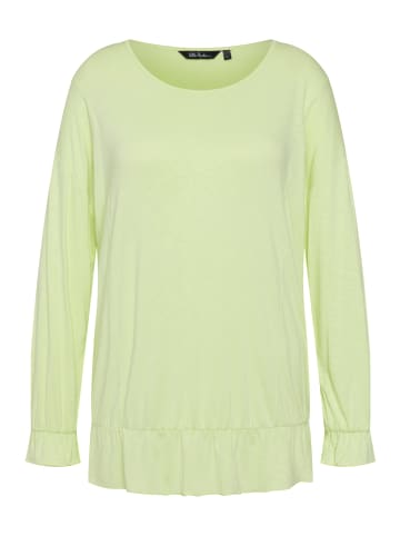 Ulla Popken Longsleeve in limettengrün