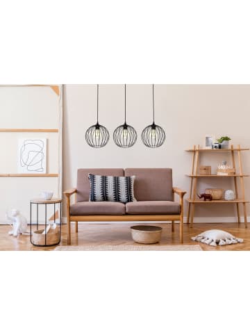 Licht-Erlebnisse Pendelleuchte (B)23 x (L)70 x (T)90 cm in SchwarzSchwarz