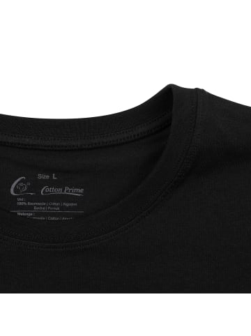 Cotton Prime® T-Shirt Rente - Endlich Zeit für den Garten in Schwarz