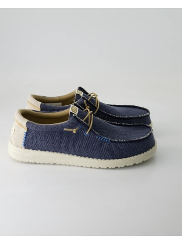 Hey Dude Slip On Sneaker in Blau