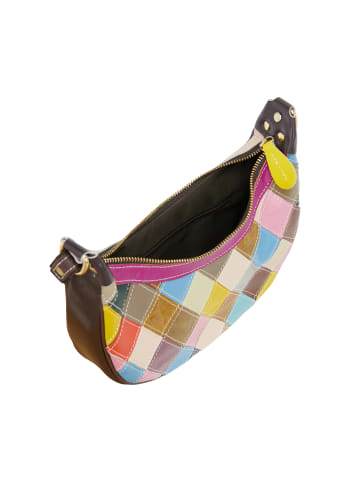 IZIA Women Hobo Bag in Dark Red Multicolor