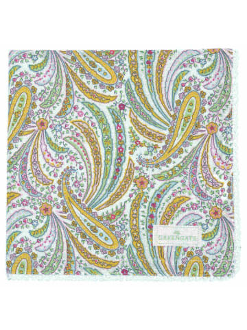 Greengate Stoffserviette mit Spitze Elva in grün