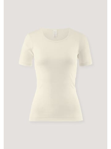 Hessnatur Halbarm-Funktionsshirt in natur