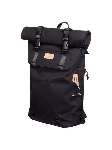 Doughnut Christopher Reborn 18 - Rolltop Rucksack 15" 45 cm (black x grapefruit) in schwarz