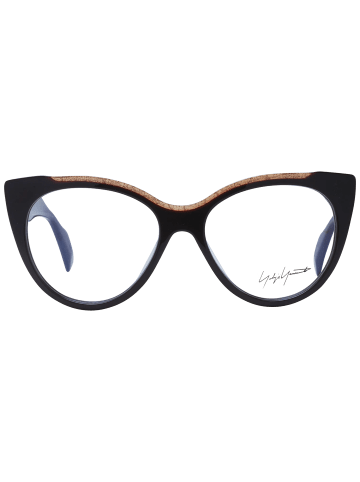 Yohji Yamamoto Damen Optische Fassungen Katzenauge Braun