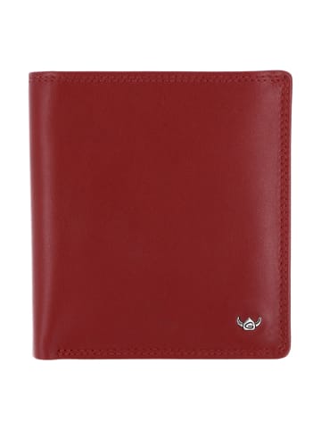 Golden Head Polo Geldbörse RFID Schutz Leder 11 cm rot