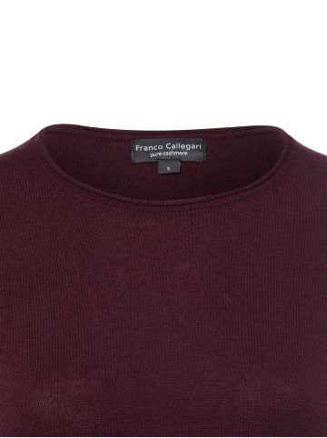 Franco Callegari Pullover in bordeaux - 0004