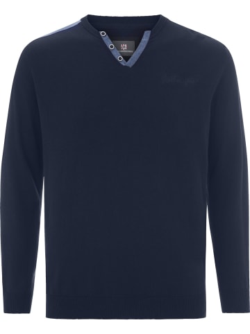 Jan Vanderstorm Pullover JORGIR in dunkelblau