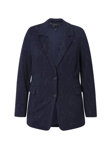 Ulla Popken Blazer in dunkles marine