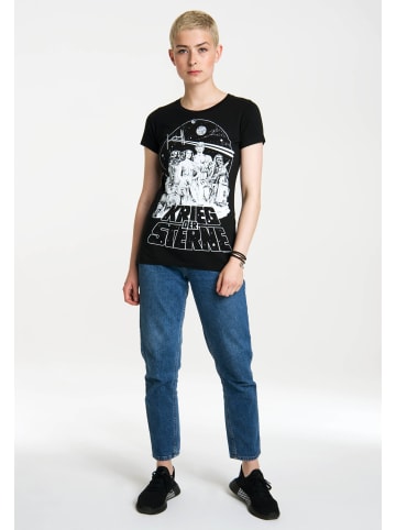 Logoshirt T-Shirt Krieg der Sterne - Star Wars in schwarz