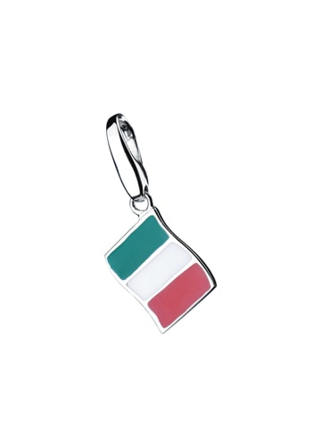 Giorgio Martello Milano Charm Flagge Italien in Mehrfarbig