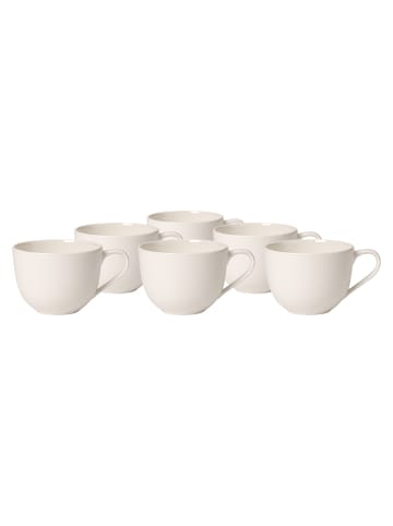 Villeroy & Boch Kaffeetasse 6 Stk For Me in weiß