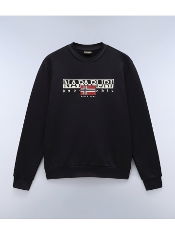 Napapijri Pullover "B-Aylmer Cint" in Schwarz