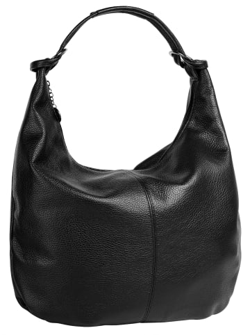 Cluty Shopper echt Leder in schwarz