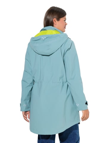 LAURASØN Funktionsjacke in grau türkis