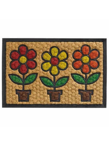 Siena Home Fußmatte POTTED FLOWERS 40x60cm in bunt