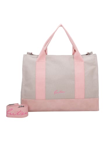 Fritzi aus Preußen Canvas Handtasche 40 cm sand