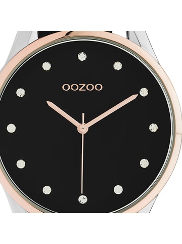 Oozoo Armbanduhr Oozoo Timepieces schwarz groß (ca. 40mm)