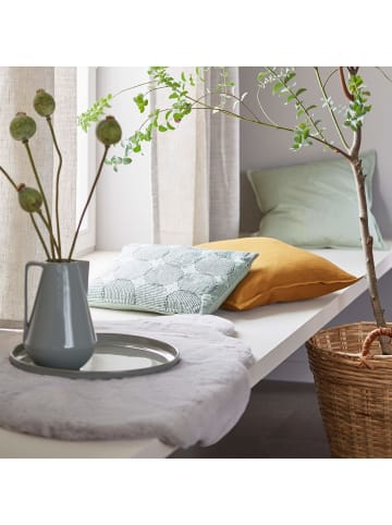 Schöner Wohnen Kollektion Moderner Kunstfellteppich TENDER 1 in Taupe