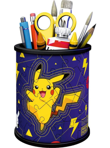 Ravensburger Konstruktionsspiel Puzzle 54 Teile 3D Puzzle Stiftehalter Pokémon 6-99 Jahre in bunt