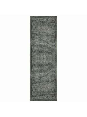 Teppich Boss Kurzflor Teppich Inka 1148, Läufer - Grün