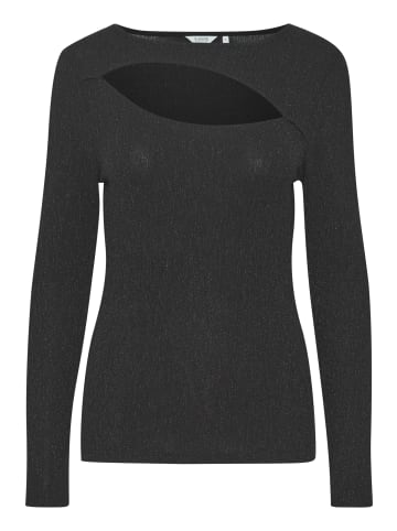 b. young BYSTILY TOP - JERSEY Tight fit in Black Mix