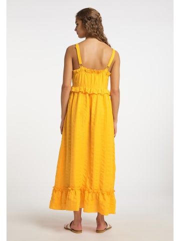 IZIA Damen Maxikleid in Orange