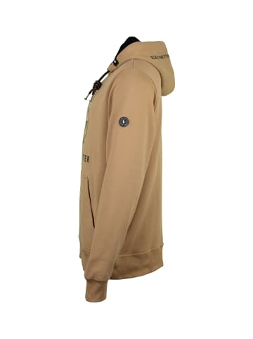 SCHIETWETTER Hoodie "Tammo Talisman" in coffee-black
