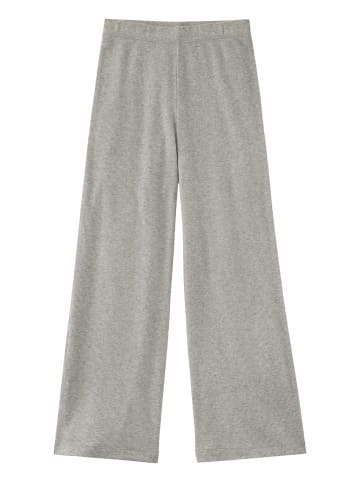 Hessnatur Hessnatur Rib Hose Relaxed aus Bio Baumwolle in hellgrau