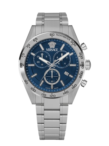 Versace Chronograph für Herren in silber