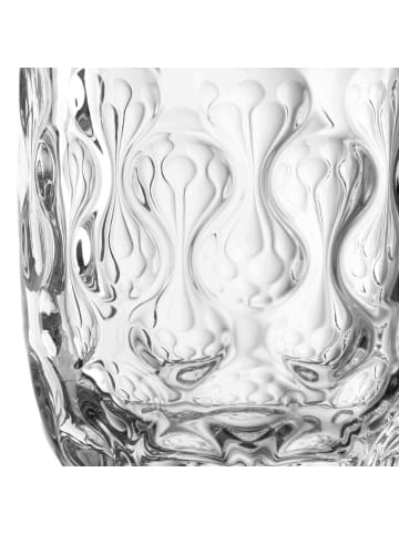 LEONARDO 6er Set Latte Macchiato Gläser (2) Gocce in 390 ml in transparent