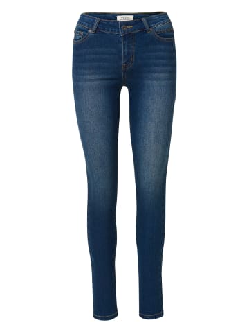 KOROSHI Schmale Damenjeans in blau