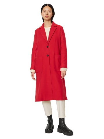 Marc O'Polo Blazer-Wollmantel fitted in shiny red