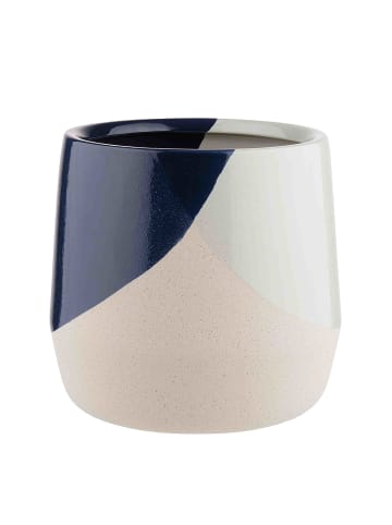 Butlers Blumentopf SKY & SAND in Blau