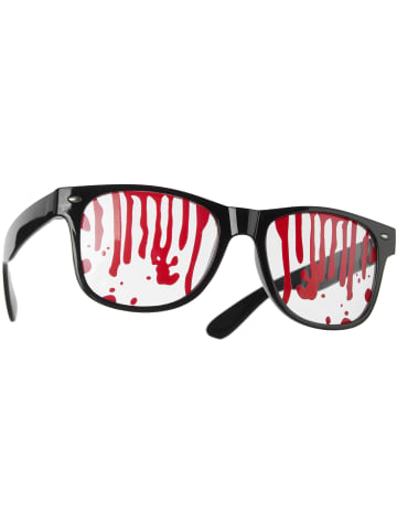 tectake Spaßbrille mit dem Motto „Horror“, schwarz/rot