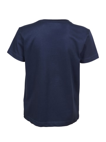 elkline T-Shirt mit Monster Print in darkblue